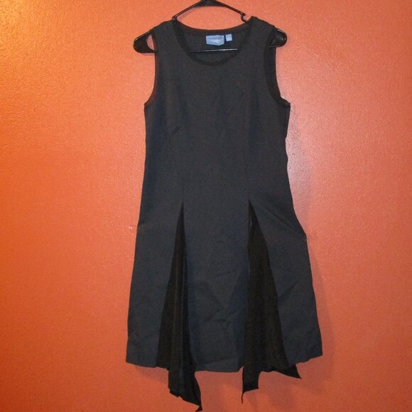 Simply Vera Vera Wang NEW Woman Small Black Travel Vacation Sleeveless Dress - Picture 1 of 11